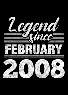 Legend Since February 2008