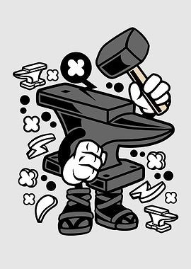 Cartoon Anvil