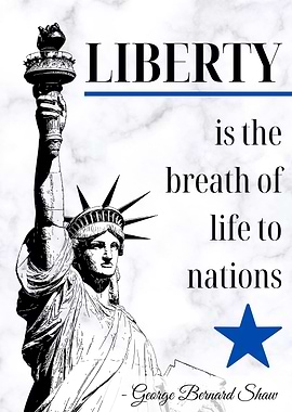 USA liberty quote