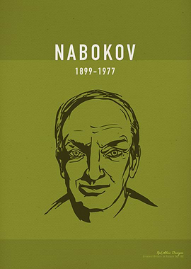 Nabokov Author Art