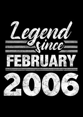Legend Since February 2006