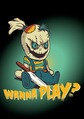 Wanna Play Spooky Doll