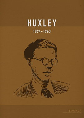 Huxley Author Art