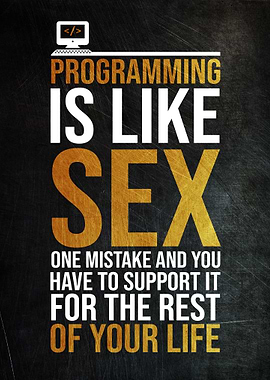 Programming is like Sex
