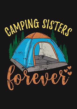 Camping Girl Design