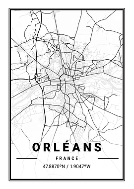 Orlans Light City Map