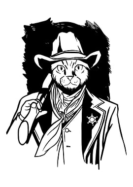 Cats the sheriff is