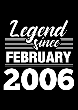 Legend Since February 2006