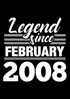 Legend Since February 2008