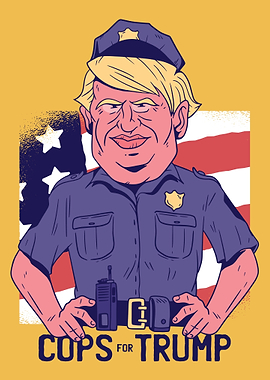 Cops for Trump Illustrati