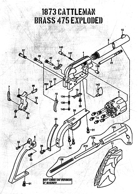 1873 cattleman brass 475