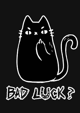 Bad Luck Black Cat