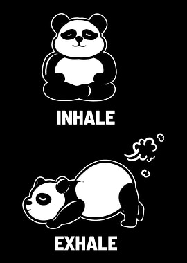 Inhale funny Yoga Master G