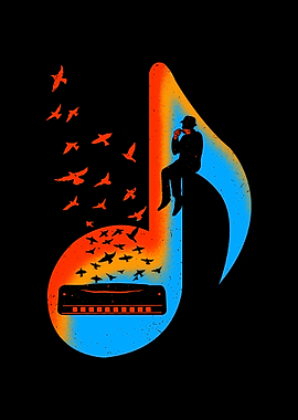 Music Harmonica Player