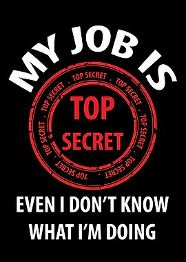 Top Secret Job Gift Idea