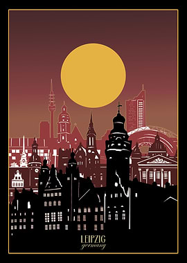 leipzig city minimal 3