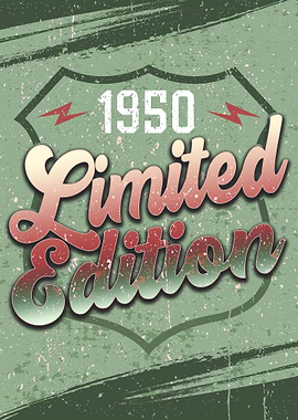 Vintage 1950 Limited Ed