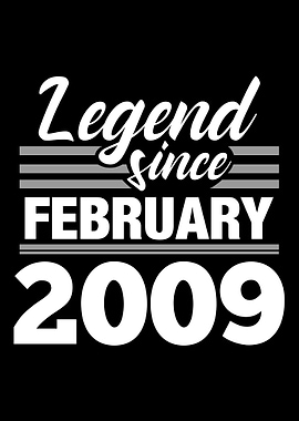Legend Since February 2009