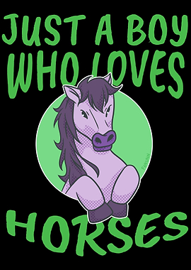 Horse love man Papa Boy