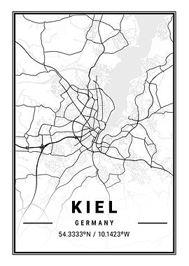Kiel Light City Map