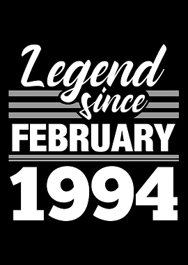Legend Since February 1994