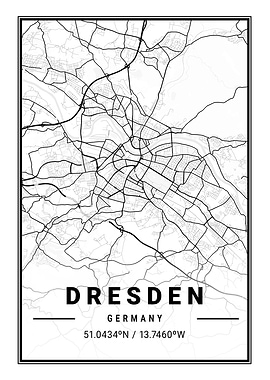 Dresden Light City Map