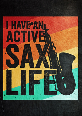 Saxophone Vintage Retro