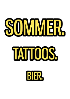 Summer Tattoos Drinking