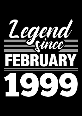 Legend Since February 1999