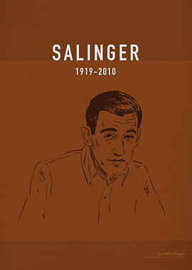 Salinger Author Art