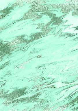 Mint Gold Marble 05