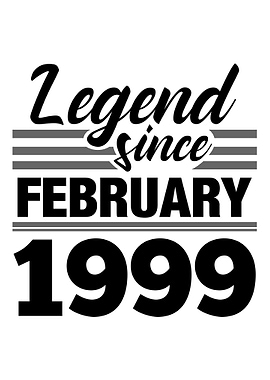 Legend Since February 1999