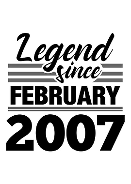 Legend Since February 2007