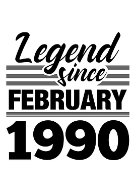 Legend Since February 1990