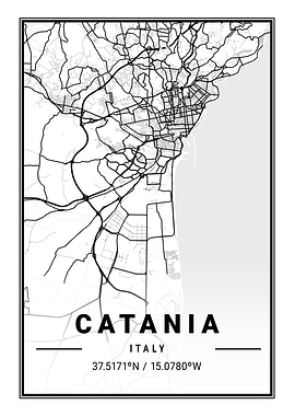 Catania Light City Map