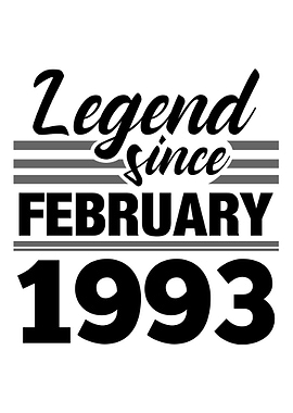 Legend Since February 1993