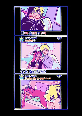 Angel Devil cartoon comic