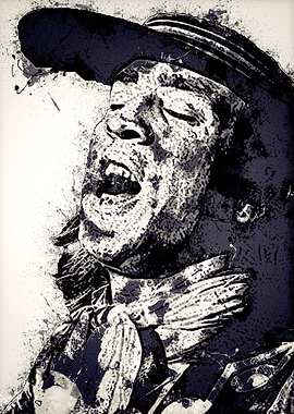 Stevie Ray Vaughan Art 17
