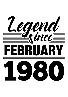 Legend Since February 1980