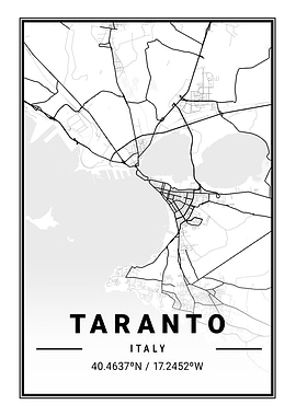 Taranto Light City Map