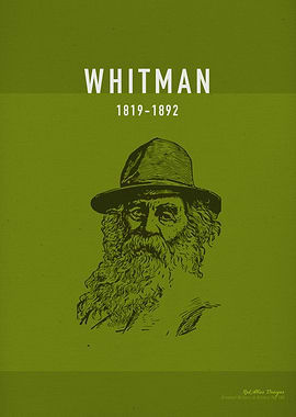Whitman Author Art