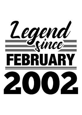 Legend Since February 2002