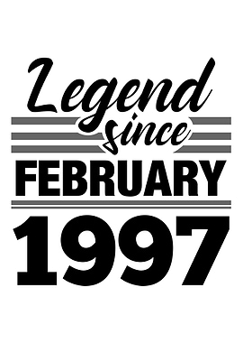 Legend Since February 1997