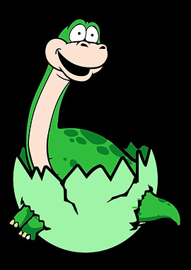 Brachiosaurus Dino Egg Cos