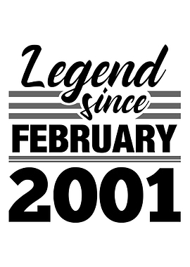 Legend Since February 2001