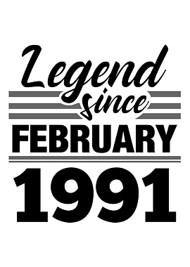 Legend Since February 1991