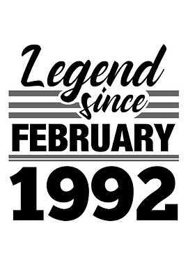 Legend Since February 1992