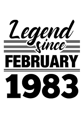 Legend Since February 1983