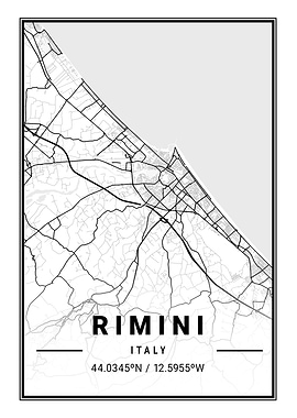 Rimini Light City Map