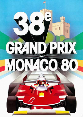 Monaco Gran Prix 38e 1980